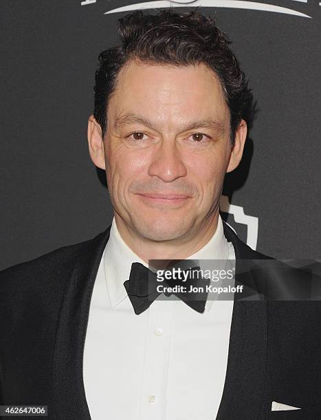 Actor Dominic West arrives at the 16th Annual Warner Bros. And InStyle Post-Golden Globe Party at The Beverly Hilton Hotel on January 11, 2015 in...