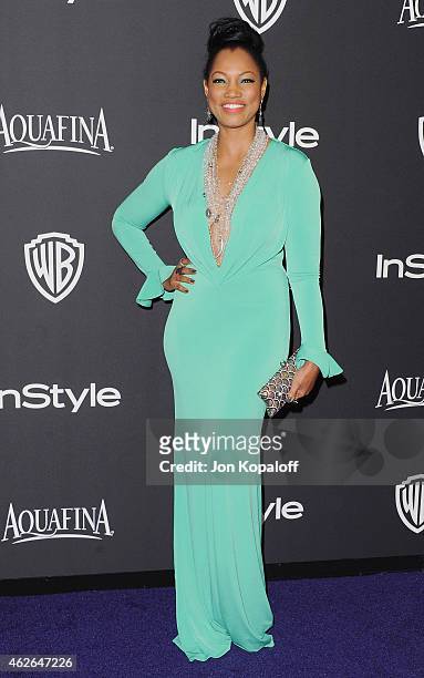 Actress Garcelle Beauvais arrives at the 16th Annual Warner Bros. And InStyle Post-Golden Globe Party at The Beverly Hilton Hotel on January 11, 2015...