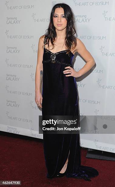 Michelle Branch arrives at The Art Of Elysium 8th Annual Heaven Gala at Hangar 8 on January 10, 2015 in Santa Monica, California.