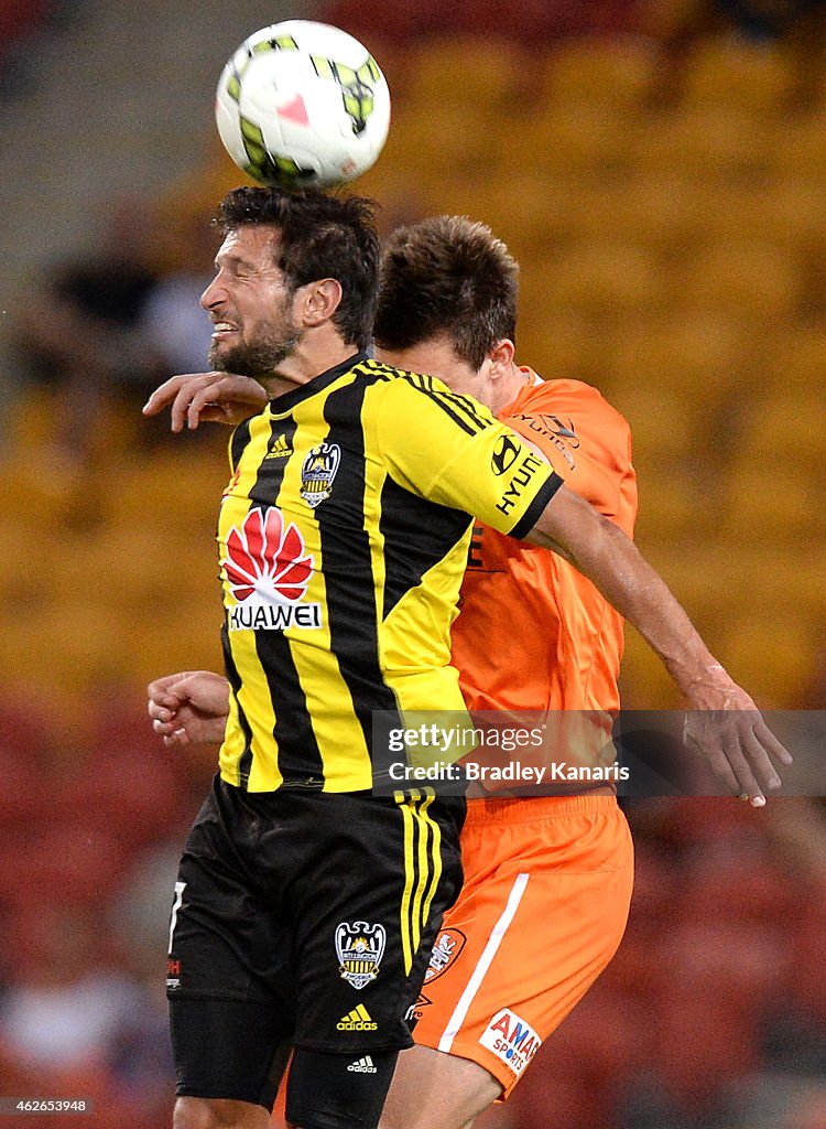 A-League Rd 16 - Brisbane v Wellington