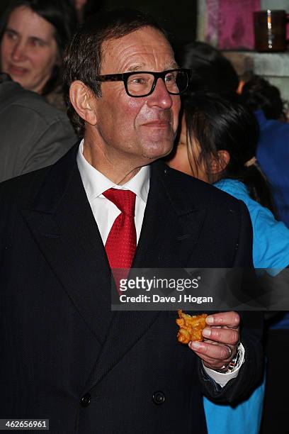 Richard Desmond attends a photocall at The Shadwell Community Project on January 14, 2014 in London, England.