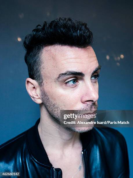 Singer Asaf Avidan is photographed for Paris Match on November 19, 2014 in Paris, France.