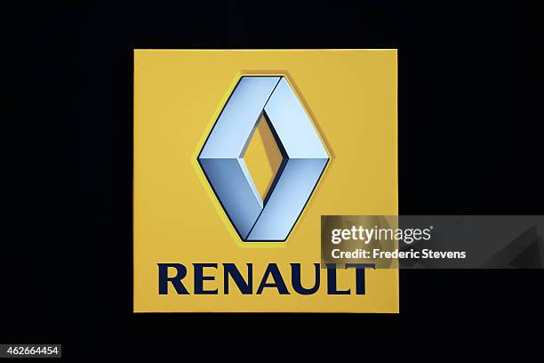 Chief executive officer of Renault SA Carlos Ghosn presents the new Kadjar car at La Cite du Cinema on February 2, 2015 in Saint-Denis, France. The...