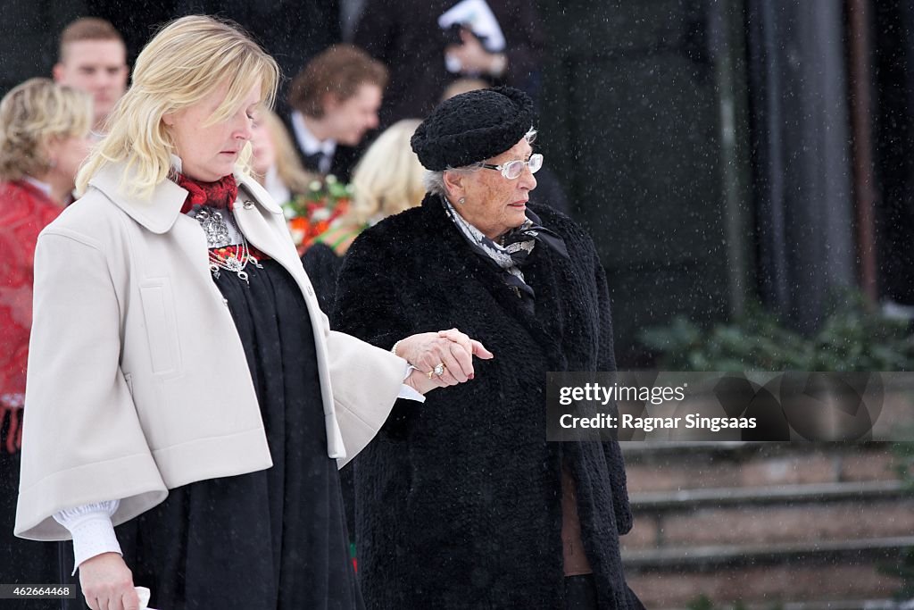 Johan Martin Ferner Funeral In Oslo