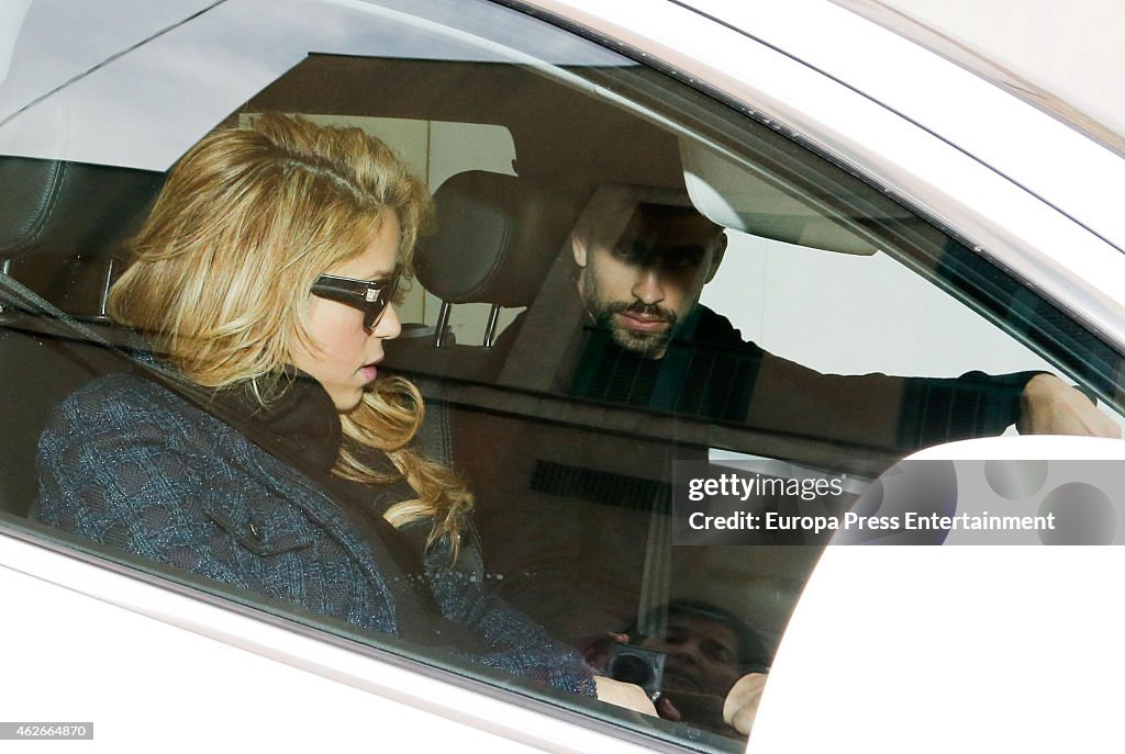 Shakira Leaves Hospital After Giving Birth In Barcelona