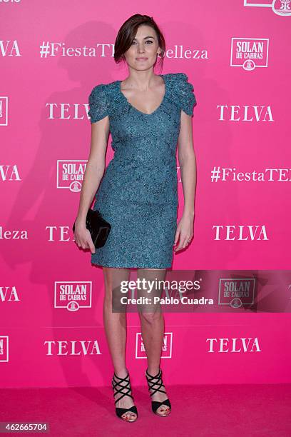 Actress Marta Nieto attends Telva Beauty Awards at Palace hotel on February 2, 2015 in Madrid, Spain.