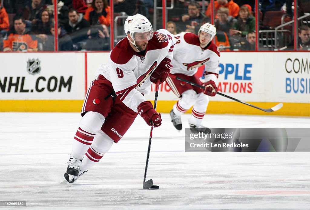 Arizona Coyotes v Philadelphia Flyers