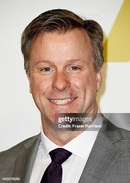 Sound Mixer Jon Taylor attends the 87th Annual Academy Awards Nominee Luncheon at The Beverly Hilton Hotel on February 2, 2015 in Beverly Hills,...