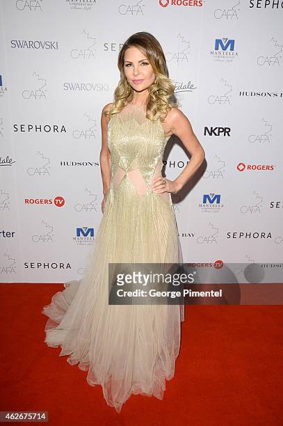 Mary Zilba attends 2nd Annual Canadian Arts And Fashion Awards held at the Fairmont Royal York Hotel on January 31, 2015 in Toronto, Canada.