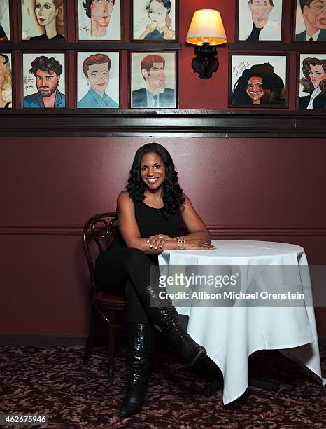 Singer/actress Audra McDonald is photographed for Wall Street Journal on November 12, 2014 in New York City.