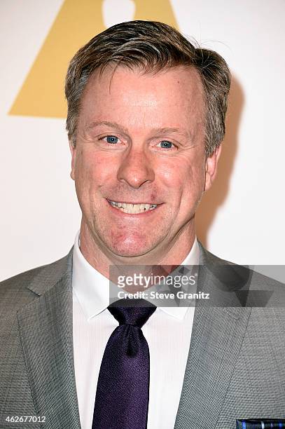 Sound re-recording mixer Jon Taylor attends the 87th Annual Academy Awards Nominee Luncheon at The Beverly Hilton Hotel on February 2, 2015 in...