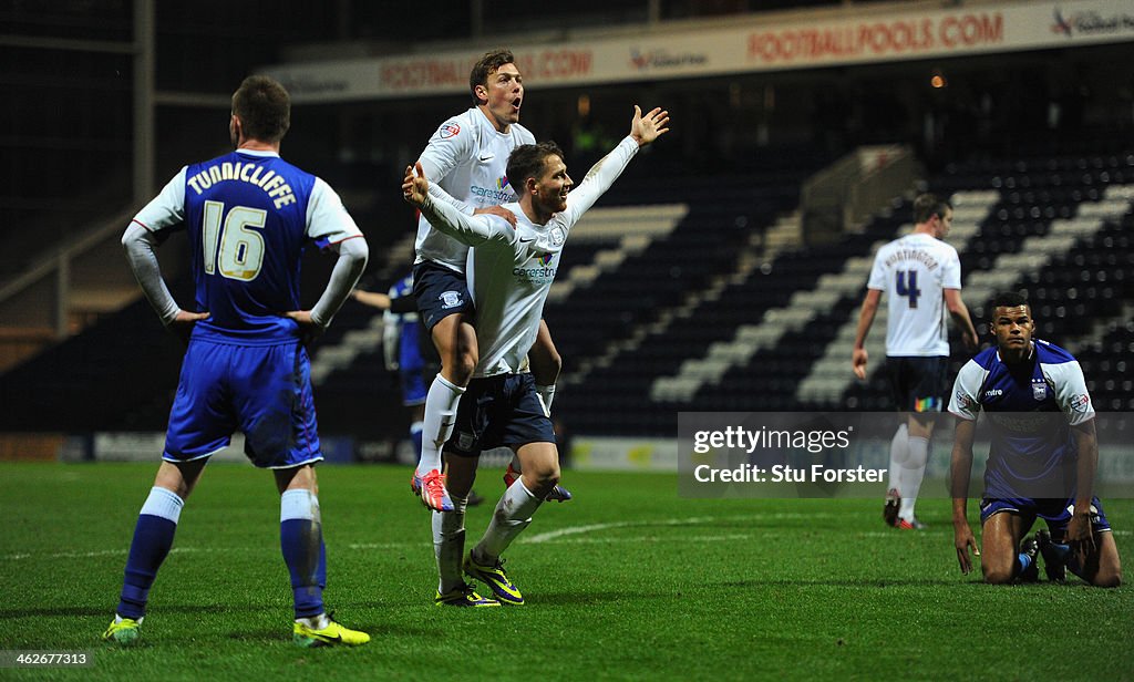 Preston North End v Ipswich Town - FA Cup Third Round Replay