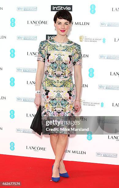 Jessica Raine attends the InStyle: The Best of British Talent Pre-BAFTA party at The Ace Hotel on February 2, 2015 in London, England.