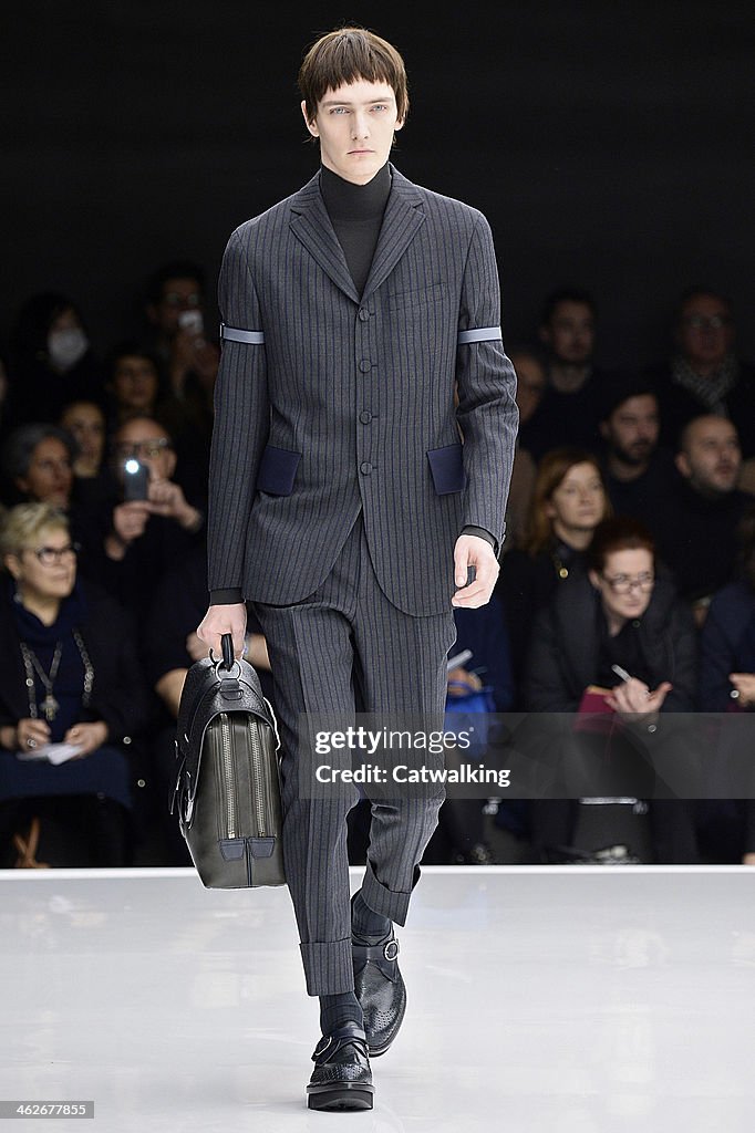 Z Zegna - Mens Fall 2014 Runway - Milan Menswear Fashion Week