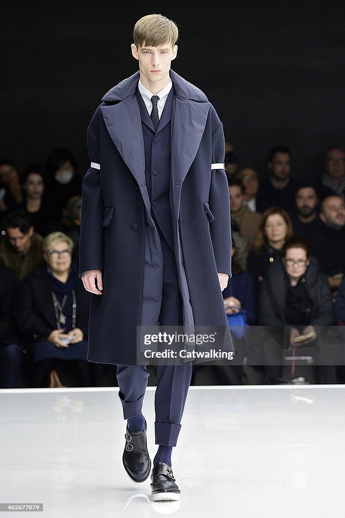 Z Zegna - Mens Fall 2014 Runway - Milan Menswear Fashion Week