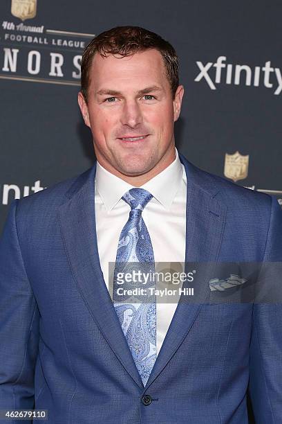 Dallas Cowboys tight end Jason Witten and Michelle Witten attend the 2015 NFL Honors at Phoenix Convention Center on January 31, 2015 in Phoenix,...