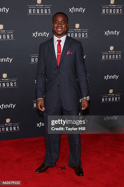 Philadelphia Eagles wide receiver Jeremy Maclin attends the 2015 NFL Honors at Phoenix Convention Center on January 31, 2015 in Phoenix, Arizona.