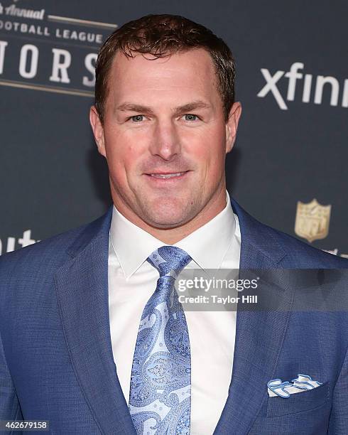 Dallas Cowboys tight end Jason Witten and Michelle Witten attend the 2015 NFL Honors at Phoenix Convention Center on January 31, 2015 in Phoenix,...