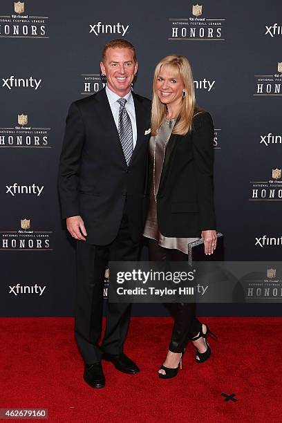 Dallas Cowboys head coach Jason Garrett attends the 2015 NFL Honors at Phoenix Convention Center on January 31, 2015 in Phoenix, Arizona.