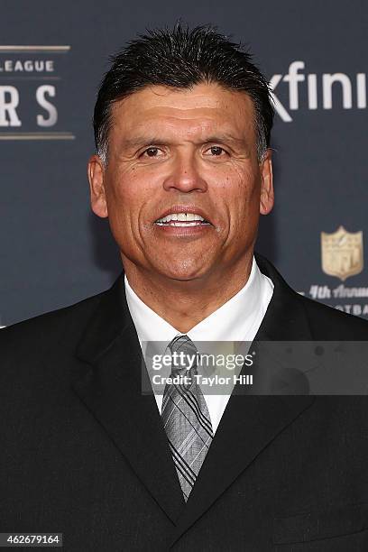 Former Cincinatti Bengals offensive tackle Anthony Munoz attends the 2015 NFL Honors at Phoenix Convention Center on January 31, 2015 in Phoenix,...