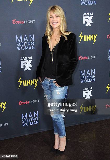 Actress Andrea Roth attends the premiere of FXX's 'It's Always Sunny In Philadelphia' and 'Man Seeking Woman' at The DGA Theater on January 13, 2015...