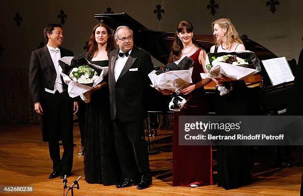 Singer Tenor Philippe Do, Singer mezzo-soprano Marie Kalinine, Professor David Khayat, Pianists Anna Hetmanova and Anastasia Pozdniakova perform...