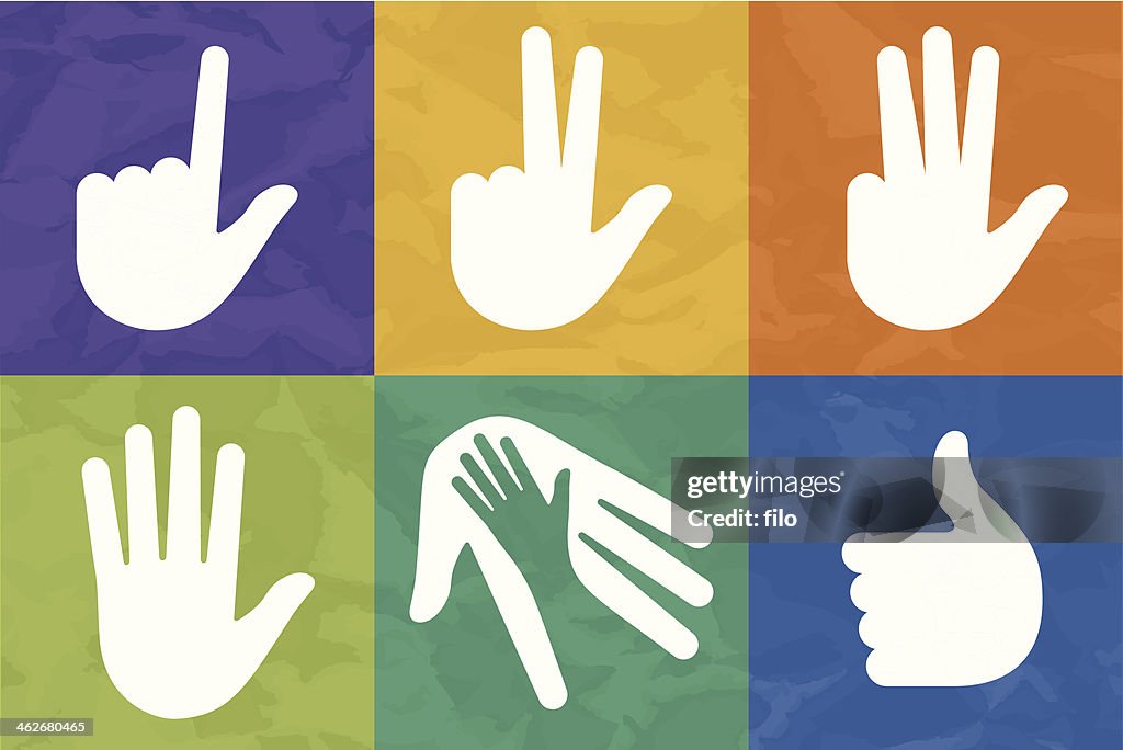 Hand Symbols High-Res Vector Graphic - Getty Images