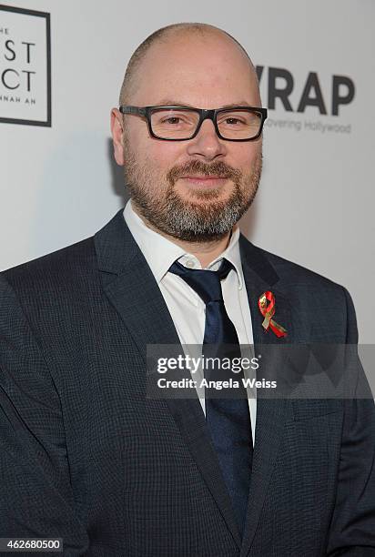 Visual effects supervisor Andrew Lockley attends TheWrap's 6th Annual Pre-Oscar Event - Red Carpet at The District Restaurant on February 2, 2015 in...