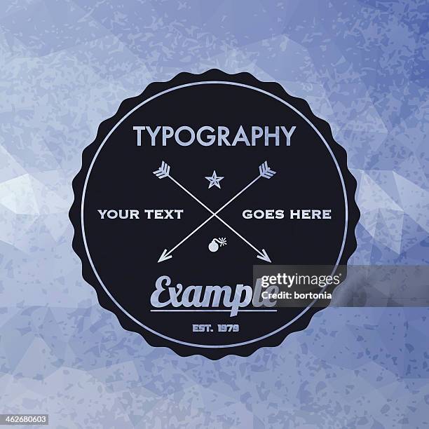 trendy faceted abstract geometric hipster background - vector faceted background stock illustrations