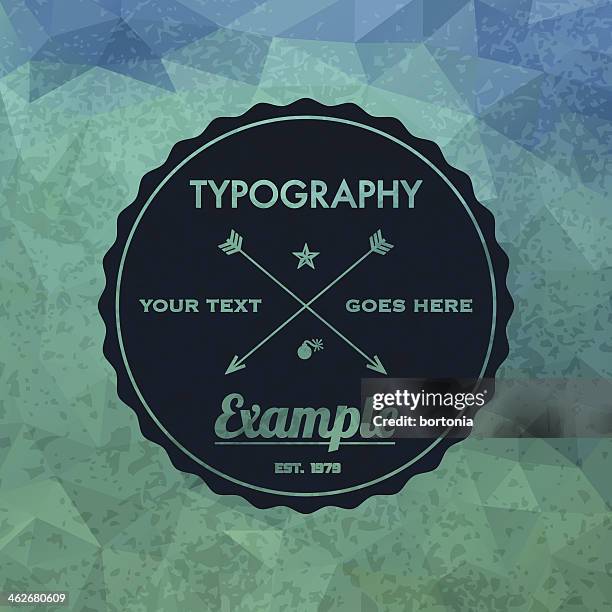 trendy faceted abstract geometric hipster background - vector faceted background stock illustrations