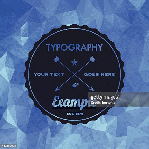 trendy faceted abstract geometric hipster background - vector faceted background stock illustrations