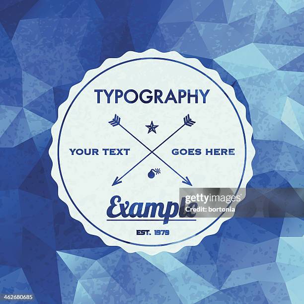 trendy faceted abstract geometric hipster background - vector faceted background stock illustrations