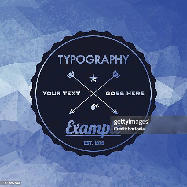 trendy faceted abstract geometric hipster background - vector faceted background stock illustrations