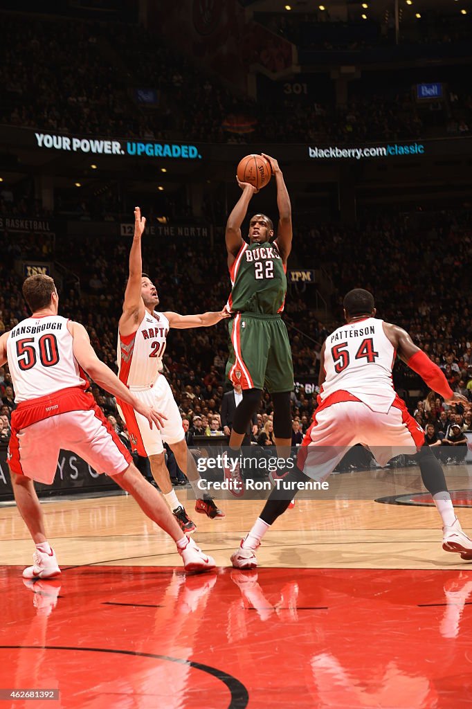 Milwaukee Bucks v Toronto Raptors