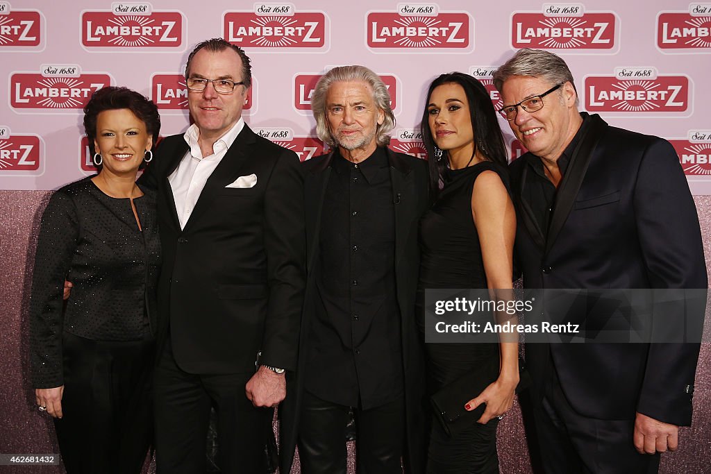 Clemens Toennies with his wife Margit Toennies, Hermann Buehlbecker