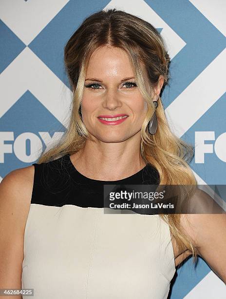 Actress Joelle Carter attends the FOX All-Star 2014 winter TCA party at The Langham Huntington Hotel and Spa on January 13, 2014 in Pasadena,...