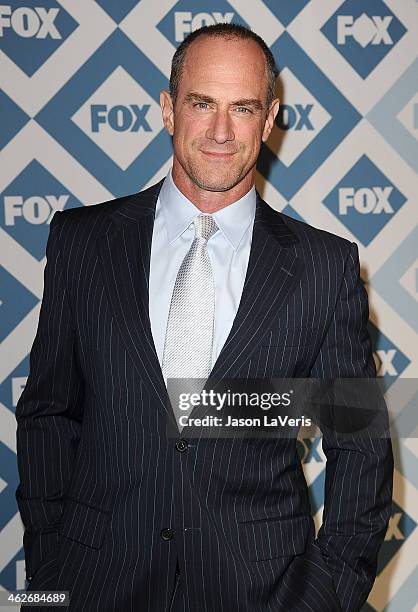 Actor Christopher Meloni attends the FOX All-Star 2014 winter TCA party at The Langham Huntington Hotel and Spa on January 13, 2014 in Pasadena,...