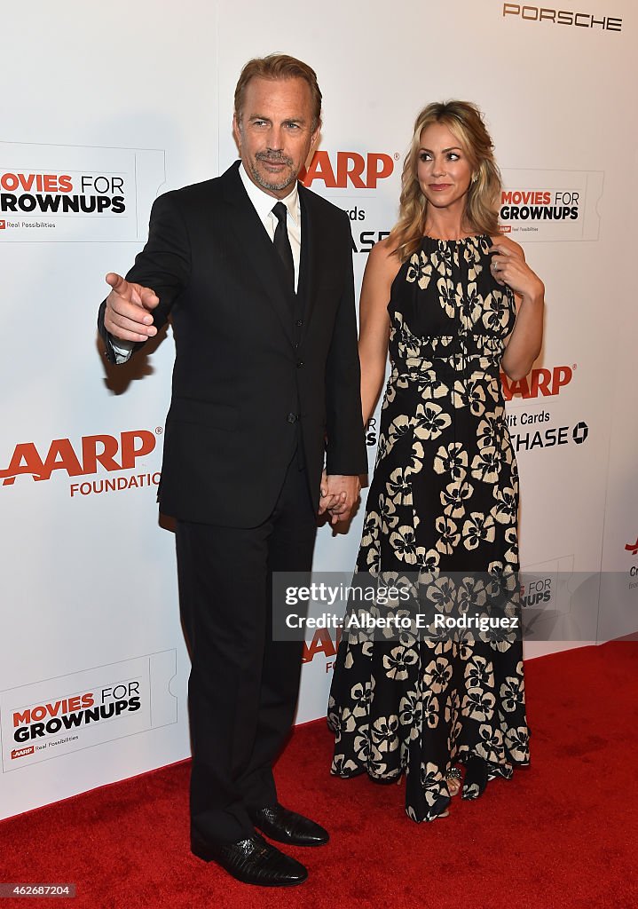 AARP The Magazine's 14th Annual Movies For Grownups Awards Gala - Red Carpet