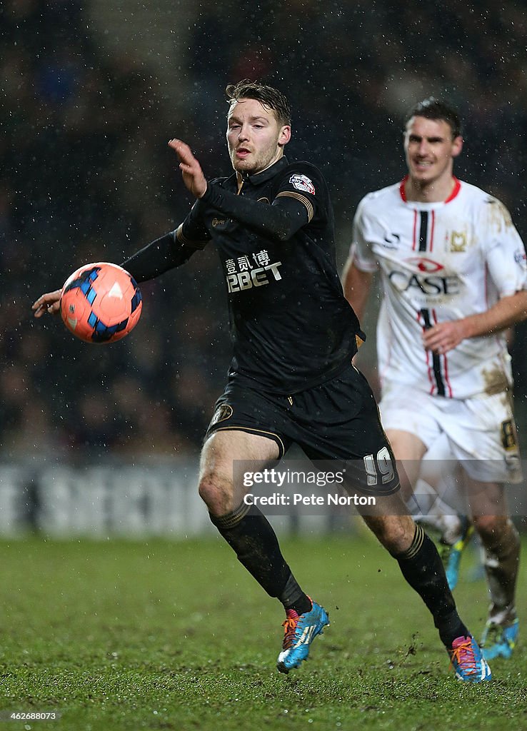 Milton Keynes Dons v Wigan Athletic - FA Cup Third Round Replay