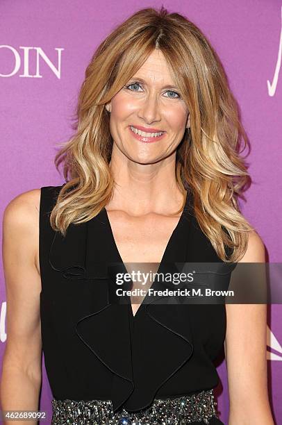 Actress Laura Dern attends The Hollywood Reporter's Annual Oscar Nominees Night Party at Spago on February 2, 2015 in Beverly Hills, California.