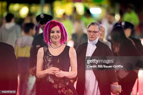 Lana Wachowski is seen on February 02, 2015 in Los Angeles, California.