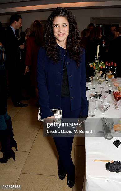 Fatima Bhutto attends Christa and Bella's School Project fundraiser hosted by Christa D'Souza and Bella Pollen in aid of Marefat High School in Kabul...