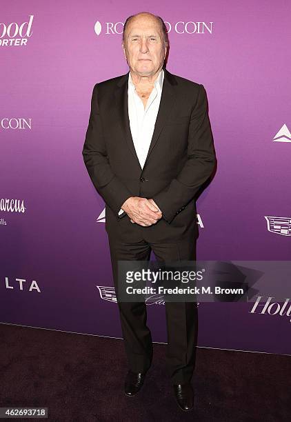 Actor Robert Duvall attends The Hollywood Reporter's Annual Oscar Nominees Night Party at Spago on February 2, 2015 in Beverly Hills, California.