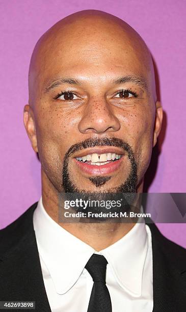 Actor Common attends The Hollywood Reporter's Annual Oscar Nominees Night Party at Spago on February 2, 2015 in Beverly Hills, California.