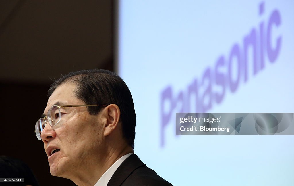 Panasonic Corp. Chief Financial Officer Hideaki Kawai Earnings News Conference