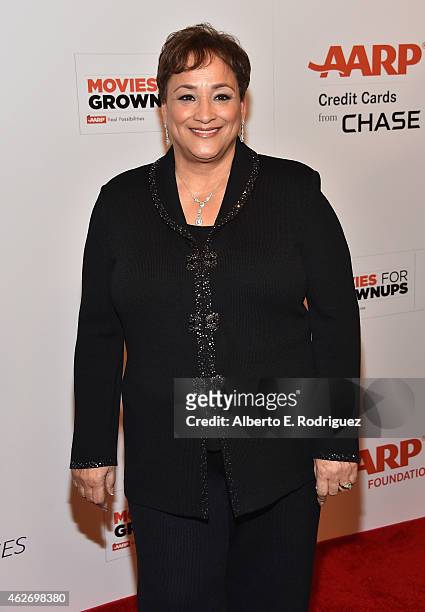 Jo Ann Jenkins arrives to AARP The Magazine's 14th Annual Movies For Grownups Awards Gala at the Beverly Wilshire Four Seasons Hotel on February 2,...