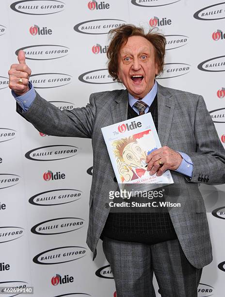 Ken Dodd attends the Oldie Of The Year Awards at Simpsons in the Strand on February 3, 2015 in London, England.