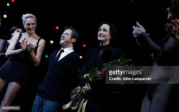 Bebe Neuwirth Returns To Broadway's "Chicago" at Ambassador Theater on January 14, 2014 in New York City.