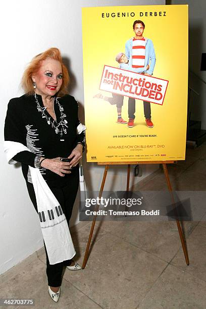 Singer/actress Carol Connors attends the "Instructions Not Included" screening and reception on January 14, 2014 in Los Angeles, California.