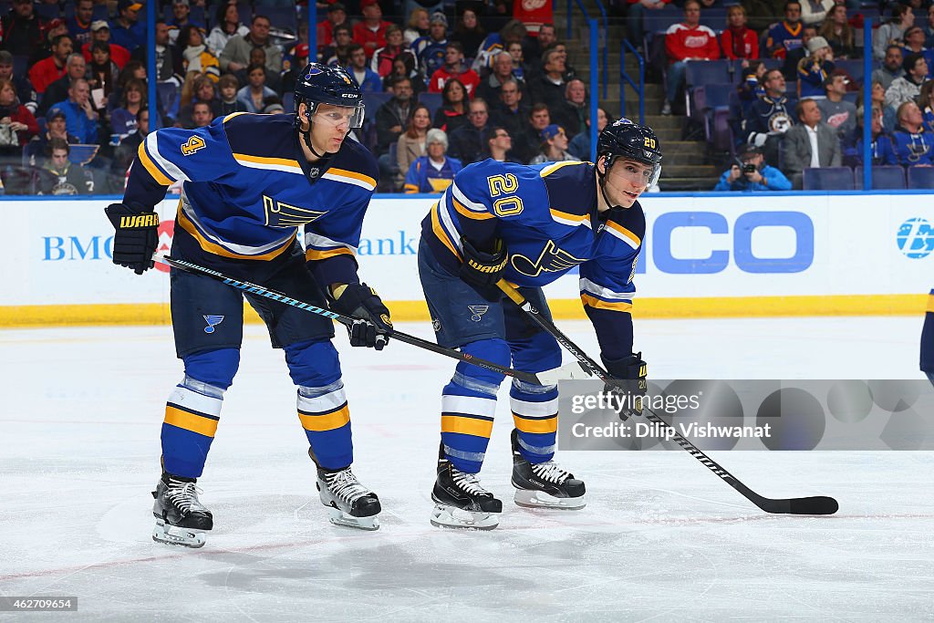 Detroit Red Wings v St Louis Blues